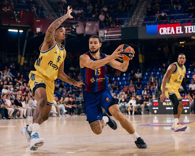 El Barcelona sonríe de nuevo en otro final agónico salvado por Justin Robinson (90-87)